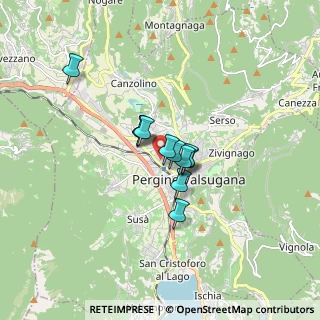 Mappa Via Saba Umberto, 38057 Pergine Valsugana TN, Italia (0.99545)