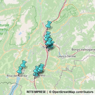 Mappa Via San Giovanni Bosco, 38122 Trento TN, Italia (11.74438)