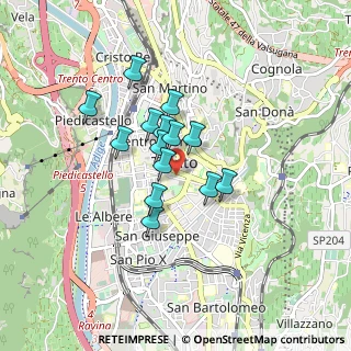 Mappa Via San Giovanni Bosco, 38122 Trento TN, Italia (0.595)
