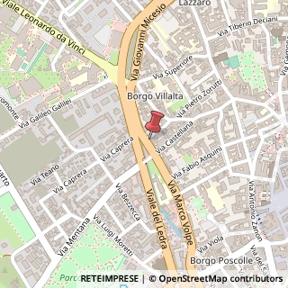 Mappa Via Marco Volpe, 43, 33100 Udine, Udine (Friuli-Venezia Giulia)