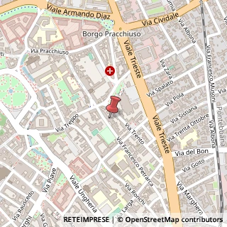 Mappa Via Francesco Petrarca, 16, 33100 Udine, Udine (Friuli-Venezia Giulia)