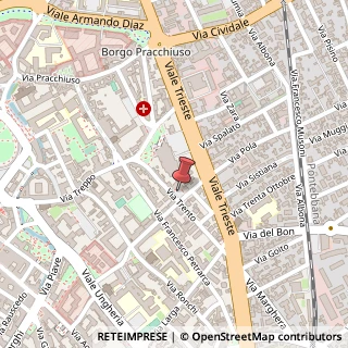 Mappa Piazza bolzano 4, 33100 Udine, Udine (Friuli-Venezia Giulia)