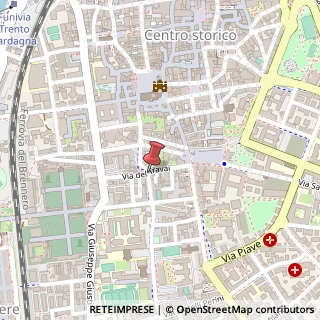 Mappa Via XXIV Maggio, 20, 38122 Trento, Trento (Trentino-Alto Adige)