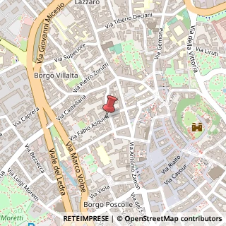 Mappa Via Jacopo Marinoni, 6/A, 33100 Udine, Udine (Friuli-Venezia Giulia)