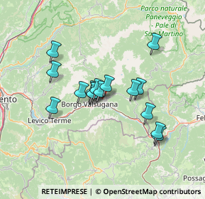 Mappa Piazza Maggiore, 38050 Scurelle TN, Italia (10.73813)