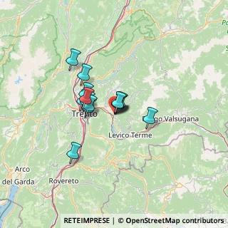 Mappa Viale Guglielmo Marconi, 38057 Pergine Valsugana TN, Italia (8.48571)