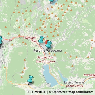 Mappa Via Costalta, 38057 Pergine Valsugana TN, Italia (7.56789)