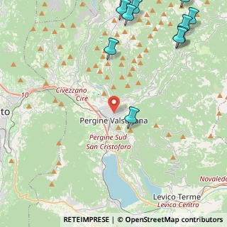 Mappa Via Costalta, 38057 Pergine Valsugana TN, Italia (7.19929)