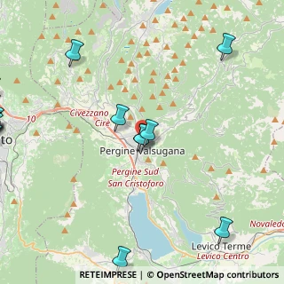 Mappa Via Costalta, 38057 Pergine Valsugana TN, Italia (6.79235)