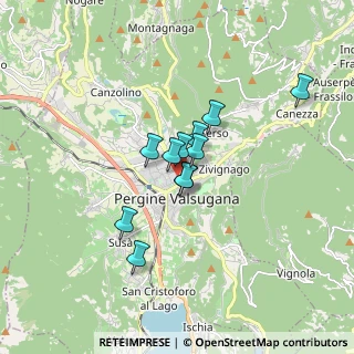 Mappa Viale Guglielmo Marconi, 38057 Pergine Valsugana TN, Italia (1.12727)