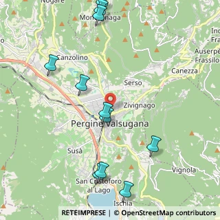 Mappa Via Costalta, 38057 Pergine Valsugana TN, Italia (2.52)