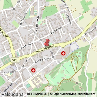 Mappa Via Spolverine, 54, 38057 Pergine Valsugana, Trento (Trentino-Alto Adige)