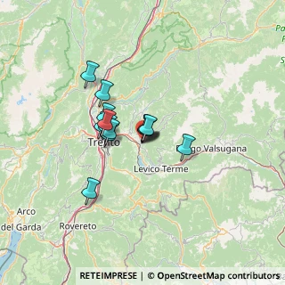 Mappa Via Spolverine, 38057 Pergine Valsugana TN, Italia (8.67286)