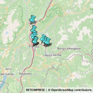 Mappa Via Spolverine, 38057 Pergine Valsugana TN, Italia (8.65765)