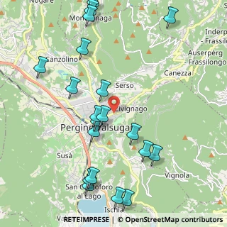 Mappa Via Spolverine, 38057 Pergine Valsugana TN, Italia (2.45)