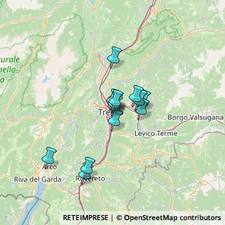 Mappa Via Benedetto Giovanelli, 38122 Trento TN, Italia (9.49077)