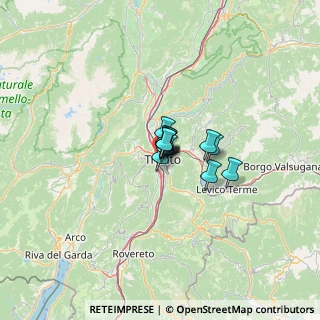 Mappa Via Giovanni Battista Borsieri, 38122 Trento TN, Italia (4.51417)