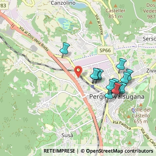 Mappa Via Roen, 38057 Pergine Valsugana TN, Italia (0.93846)
