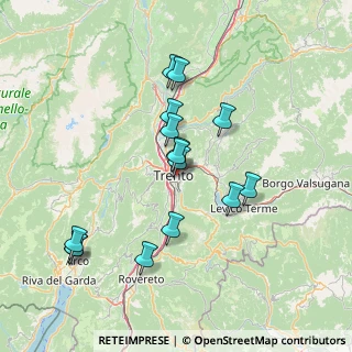 Mappa Via Don Giuseppe Grazioli, 38122 Trento TN, Italia (13.47667)