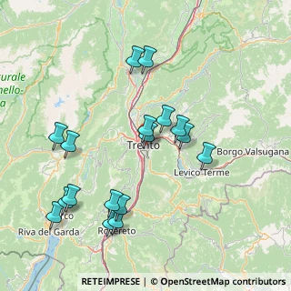 Mappa Via Don Giuseppe Grazioli, 38122 Trento TN, Italia (16.05118)