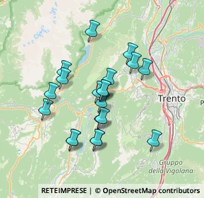 Mappa Via S. Valentino, 38070 Padergnone TN, Italia (5.915)