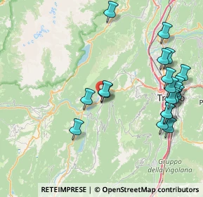 Mappa Via S. Valentino, 38070 Padergnone TN, Italia (9.1495)