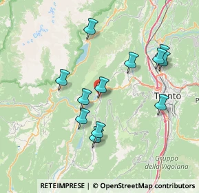 Mappa Via S. Valentino, 38070 Padergnone TN, Italia (7.12)