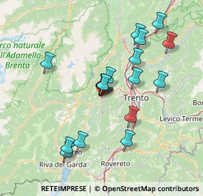 Mappa Via S. Valentino, 38070 Padergnone TN, Italia (13.43)