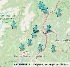 Mappa Via S. Valentino, 38070 Padergnone TN, Italia (13.752)