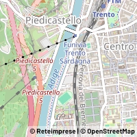 Mapa Trento