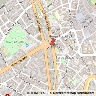 Mappa Via Antonio Marangoni, 56, 33100 Udine, Udine (Friuli-Venezia Giulia)