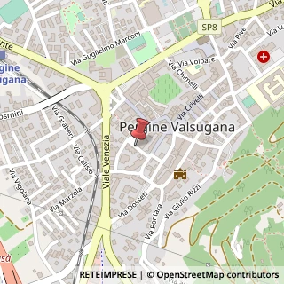 Mappa Via verdi 19, 38057 Pergine Valsugana, Trento (Trentino-Alto Adige)