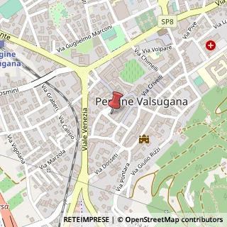 Mappa Piazza Giovanni Serra, 7, 38057 Pergine Valsugana, Trento (Trentino-Alto Adige)
