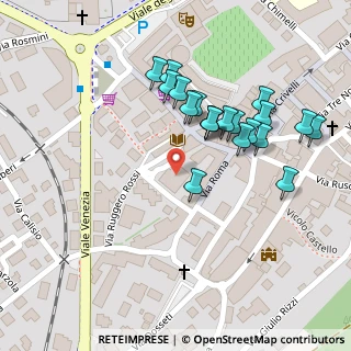 Mappa Piazza Giovanni Serra, 38057 Pergine Valsugana TN, Italia (0.1115)