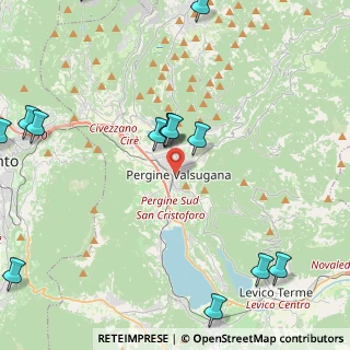 Mappa Vicolo Roggi, 38057 Pergine Valsugana TN, Italia (5.62786)