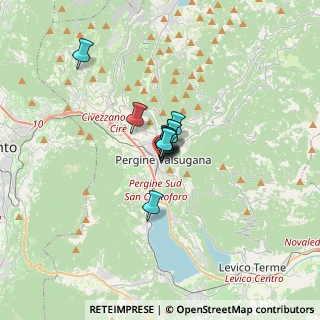 Mappa Piazza Giovanni Serra, 38057 Pergine Valsugana TN, Italia (1.31727)
