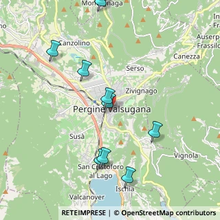 Mappa Piazza Municipio, 38057 Pergine Valsugana TN, Italia (2.45091)
