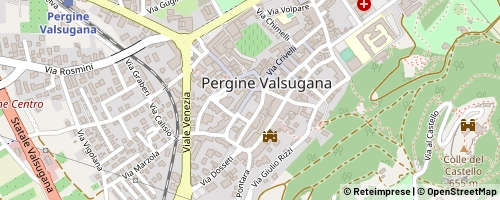 Mappa Pergine Valsugana