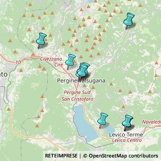 Mappa Piazza Municipio, 38057 Pergine Valsugana TN, Italia (4.22077)