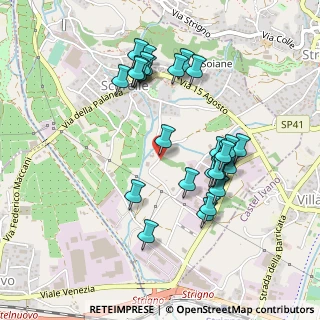 Mappa Strada dei Morni, 38050 Scurelle TN, Italia (0.45556)