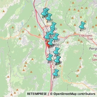 Mappa Via Adalberto Libera, 38122 Trento TN, Italia (3.26571)