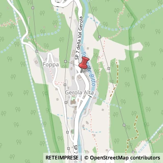 Mappa Via Nazionale, 29/A, 23010 Gerola Alta, Sondrio (Lombardia)
