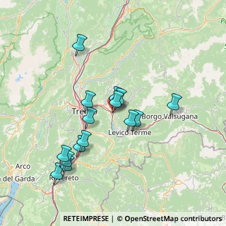 Mappa Via Ruggero Rossi, 38057 Pergine Valsugana TN, Italia (13.7)