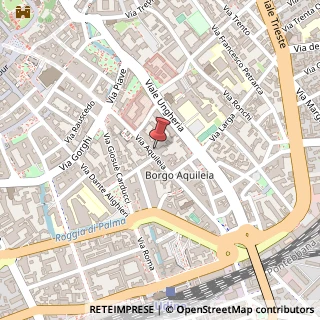 Mappa Via Aquileia, 67, 33100 Udine, Udine (Friuli-Venezia Giulia)