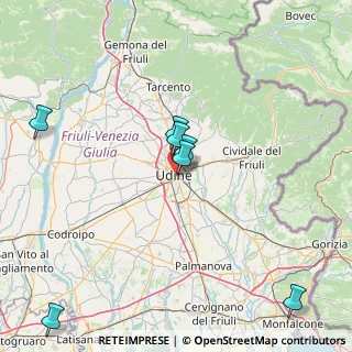 Mappa Via Aquileia, 33100 Udine UD, Italia (35.38615)