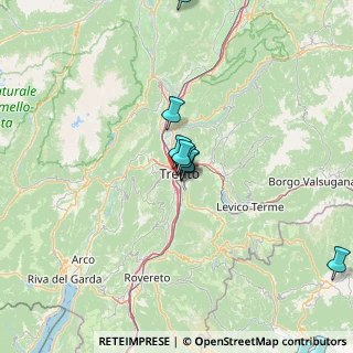 Mappa Via Giuseppe Giusti, 38122 Trento TN, Italia (33.9515)