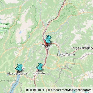 Mappa Via Giuseppe Giusti, 38122 Trento TN, Italia (29.48438)