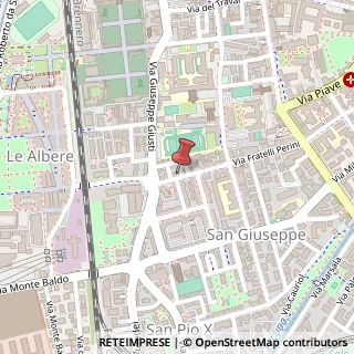 Mappa Via Fratelli Perini, 33, 38122 Trento, Trento (Trentino-Alto Adige)