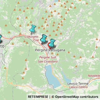 Mappa Via Gramatica, 38057 Pergine Valsugana TN, Italia (4.99364)