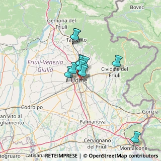 Mappa Via di Mezzo, 33100 Udine UD, Italia (9.62727)